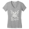 pi rate Women's V-Neck T-Shirt