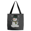christmas snowman Tote Bags