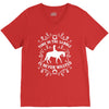 time in the saddle is never wasted V-Neck Tee