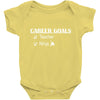 teacher career goals Baby Bodysuit