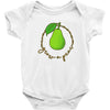 grow a pear Baby Bodysuit