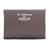 promotion   3 tshirts for &pound;28 00 Accessory Pouches