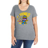 assemble! (yellow outline) Ladies Curvy T-Shirt