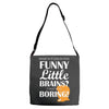 funny little brains Adjustable Strap Totes