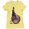 penny farthing Ladies Fitted T-Shirt