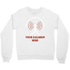 amateur ham radio callsign antenna Crewneck Sweatshirt