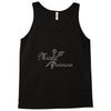 miss scissors rhinestone Tank Top
