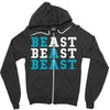 Be A Beast Zipper Hoodie