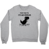 mom says Crewneck Sweatshirt