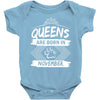 Queens Are Born In November Baby Onesie