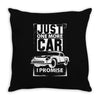 Just One More Car I Promise Throw Pillow