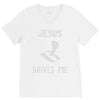 jesus drives me V-Neck Tee