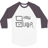 now or later 3/4 Sleeve Shirt