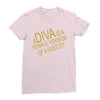 a diva Ladies Fitted T-Shirt