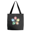 big bang theory sheldon rock Tote Bags
