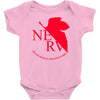 neon genesis evangelion anime nerv logo Baby Onesie