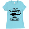 New Pappy 2018 Rokie Dept. Ladies Fitted T-Shirt