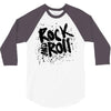 rock music r 3/4 Sleeve Shirt