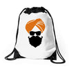 singh is king Drawstring Bags