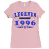 legends are born in 1996 hoodie 9 Ladies Fitted T-Shirt