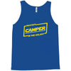 okayest camper in the galaxy funny camping Tank Top