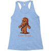 hug a wookiee Racerback Tank