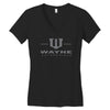 wayne Women's V-Neck T-Shirt