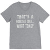 thats horrible idea what time V-Neck Tee