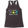 world peace Racerback Tank