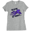 octopi my thoughts Ladies Fitted T-Shirt