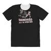 frankensolo meets the wook man All Over Women's T-shirt