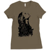 flower girl Ladies Fitted T-Shirt