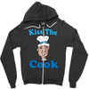 kiss the cook Zipper Hoodie