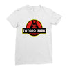 Totoro Park Ladies Fitted T-Shirt