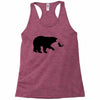 Bear Fishing Racerback Tank