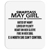 Smartass May Girl Mousepad