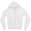 mmxi roman numerals triangle Zipper Hoodie