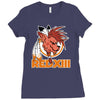 cosmo canyon reds Ladies Fitted T-Shirt