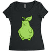 grizzly pear Women's Triblend Scoop T-shirt