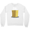 oh hay oh hey girl boy funny pun Crewneck Sweatshirt