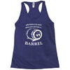 why have a six pack when you can have a barrel Racerback Tank