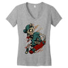 deadboarder Women's V-Neck T-Shirt