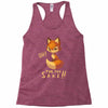 oh, for fox sake Racerback Tank