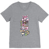 piggy pizza V-Neck Tee
