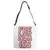 donut frenchies Adjustable Strap Totes
