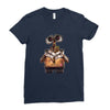 Wall-E Friends Groot Ladies Fitted T-Shirt