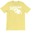 pump gym training bodybuilding workout keepfit weightlifting T-Shirt