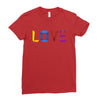 love Ladies Fitted T-Shirt