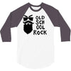 old school rock 3/4 Sleeve Shirt