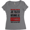 thrilla in manilla Women's Triblend Scoop T-shirt